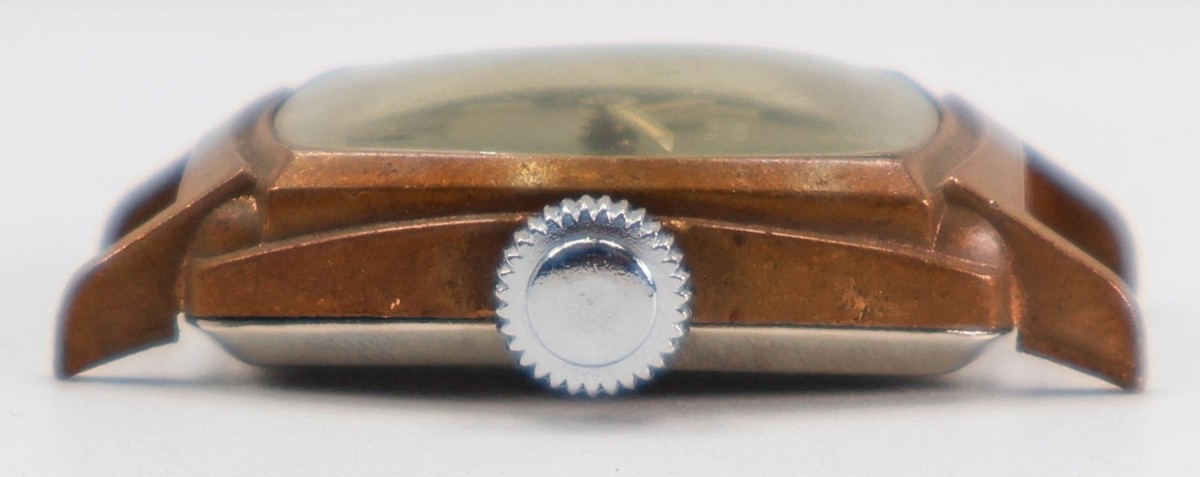 Vintage Westclox Wrist Ben Watch Rare Black Dial James Dean Style