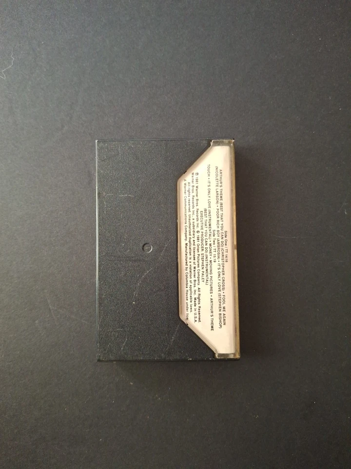 Arthur The Album Cassette Soundtrack (1981) Foto 2 de 4