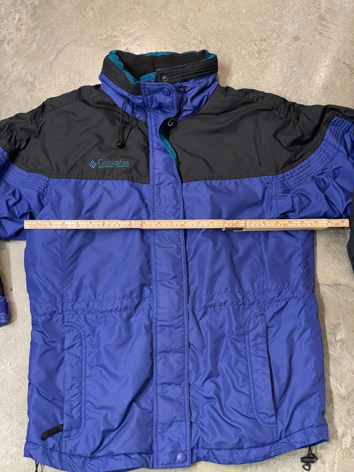 Vintage Columbia Gorpcore Ski Jacket Womens S Purple Colorblock Insulated Coat thumbnail 7