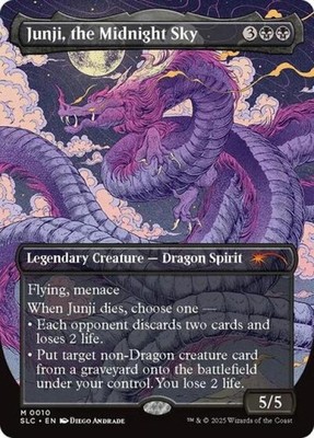 Junji, the Midnight Sky -Foil Near Mint MTG Secret Lair Countdown Kit