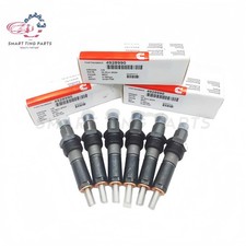 6x Fuel Injectors 4928990 Fits 94-98 Dodge Cummins 6bt 5.9l 40-60hp 0432131715 6x Fuel Injectors 4928990 Fits 94-98 Dodge Cummins 6bt 5.9l 40-60hp 0432131715
