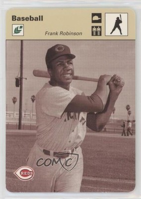 2005 Leaf Sportscasters Tan Batting Cap 1/20 Frank Robinson #15 HOF s1i