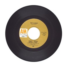 Tommy Boyce & Bobby Hart - Out & About; My Little Chickadee - Vinyl 45 RPM 7