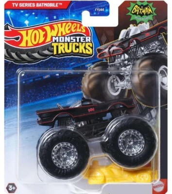 HOT WHEELS - MATTEL TV Series BATMOBILE - Batman Monster Trucks 1:64 Hot Wheels Truck Auto Die-cast
