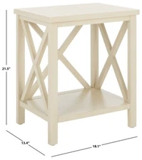 Safavieh CANDACE END TBL, Reduced Price 2172757168 AMH6523A