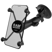 RAM X-Grip B-Ball Long Arm Suction Cup Mount For Large Phones RAM-B-166-C-UN10U