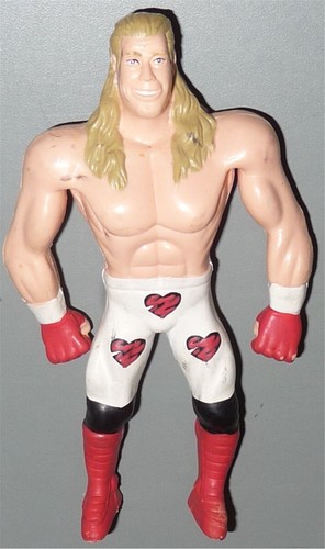 SHAWN MICHAELS WWF BendEms Series 3 Just Toys Wres...