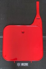 Honda CR125R CR250R CR500R 1988-89 UFO Front Number Plate Red