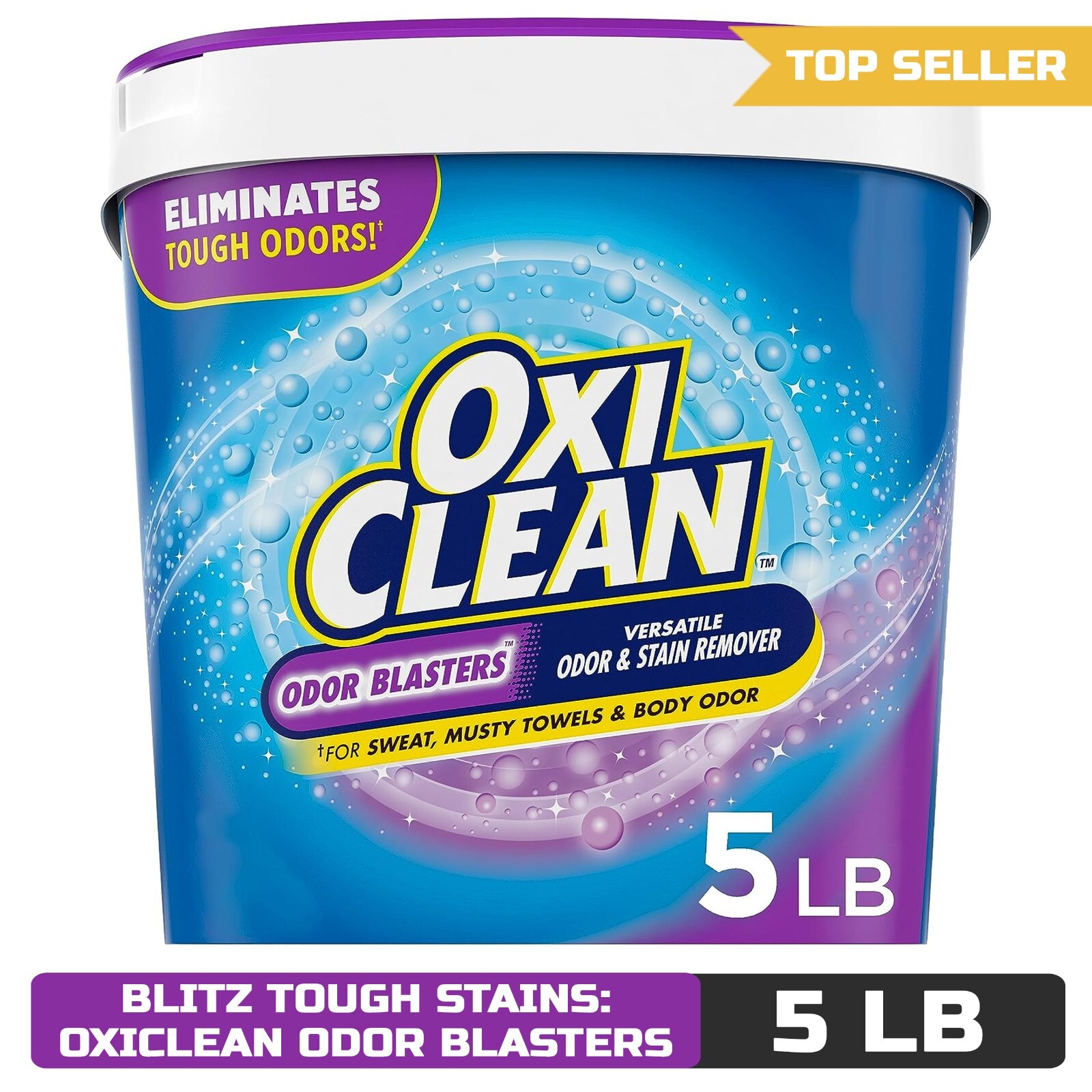OxiClean Odor Blasters Versatile Odor and Stain Remover Powder, 5 lb eBay