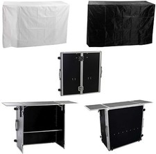 DJ-Tisch zusammenklappbar - Portabler DJ-Tisch - Case Info Desk - Theken-Case