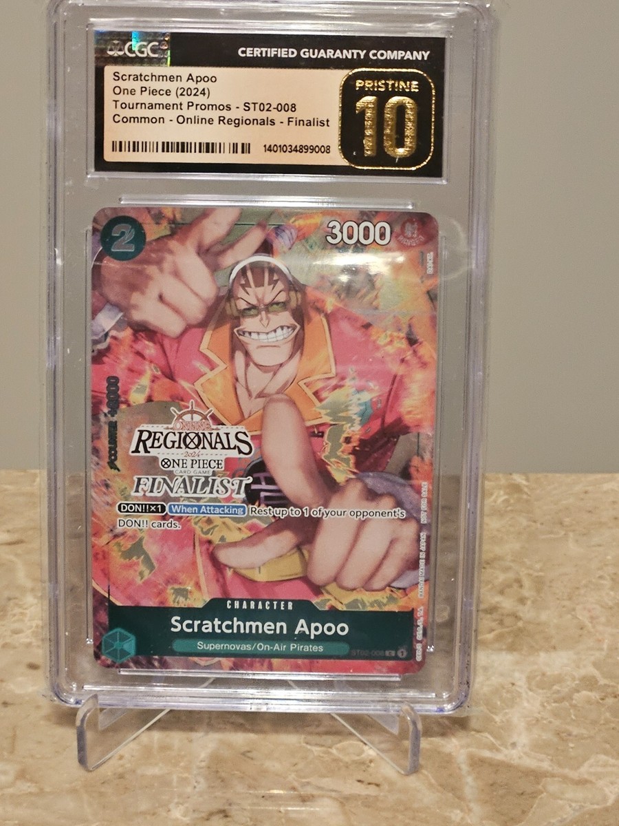 One Piece TCG Scratchmen Apoo OP03-089 Offline Regional Finalist
