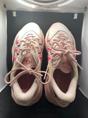 Adidas Ozweego Icey Pink Trace Maroon Women,s EE5719 Size 8