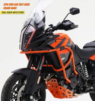 KTM 1290 SUPER ADVENTURE R/S/T CRASH BARS - UPPER/LOW SET - ORANGE 2017-20