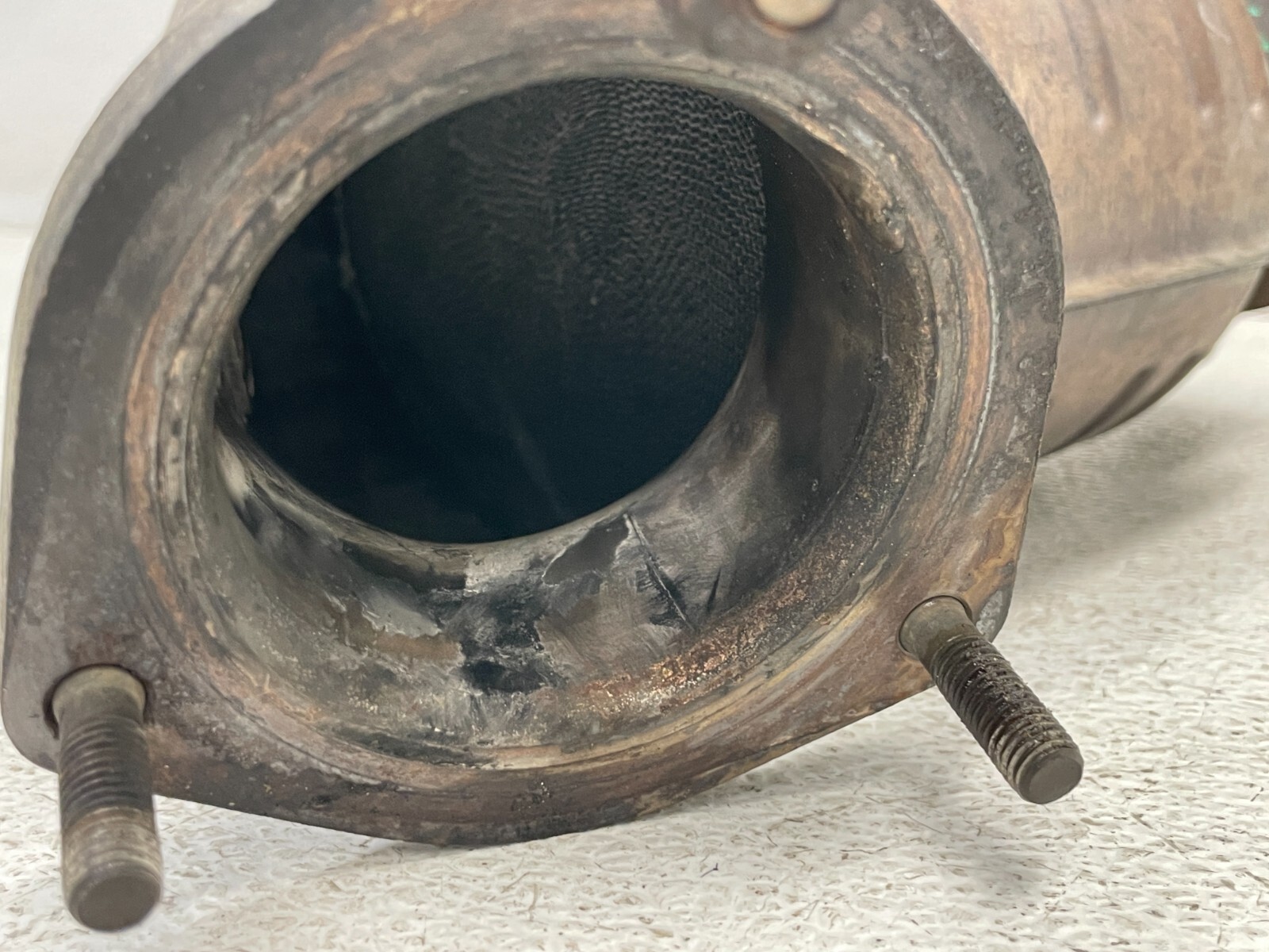03 04 05 06 07 Bentley Continental GT Right Exhaust Downpipe 6.0L 1577 OEM