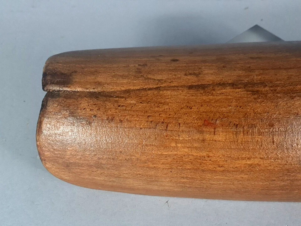 Ancienne pelle à graines bois Art populaire C002 - Photo 3/4