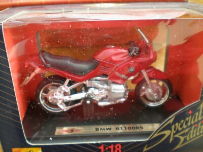 Maisto BMW R1100RS rot Motorrad Maßstab 1:18