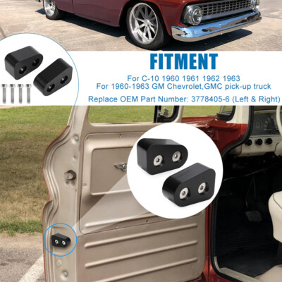 #ad Update C10 Door Wedges For 1960 1963 GM GMC Chevy Chevrolet Pick up Truck Mount $49.29