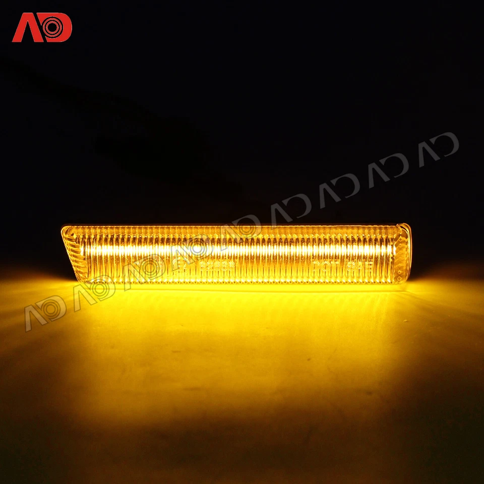 Luz de señalización lateral LED transparente para BMW 95-01 E38 740i 740iL 750iL 01-06 E46 M3 Foto 2 de 4