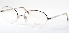 Vintage RARE Les Copains LC05701 LIGHT GOLD FILLED EYEGLASSES 53-18-135mm Italy