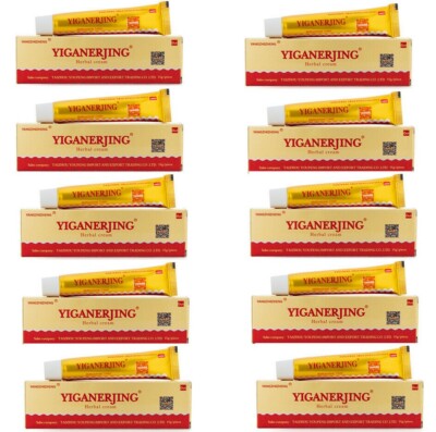 10 PCS Psoriasis Dermatitis  Eczema Ointment Treatment Skin Care Cream