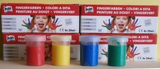 20 Fingerfarben Pritt  20ml (100ml/2,99&euro; Farbe rot gelb gr&uuml;n blau Farbe