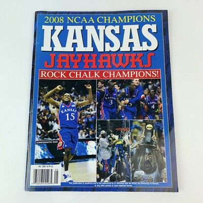 2008 NCAA Champions Kansas KU Jayhawks MMI Sports Specials Magazine