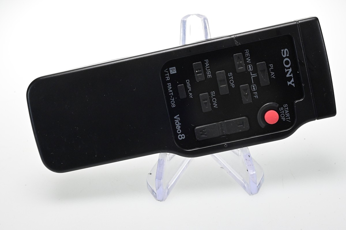 ソニー　RMT-708 Sony RMT-708 VTR Video 8 Camcorder Remote CCDTRV87, CCDTRV72