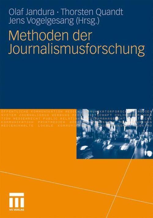 Thumbnail - Methoden Der Journalismusforschung Olaf Jandura (u. A.) Taschenbuch
