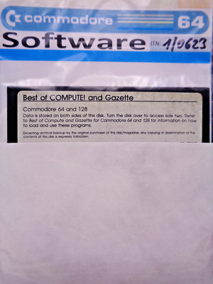 COMMODORE 64/128 -- BEST OF COMPUTE! AND GAZETTE (COMPUTE! - DISK)