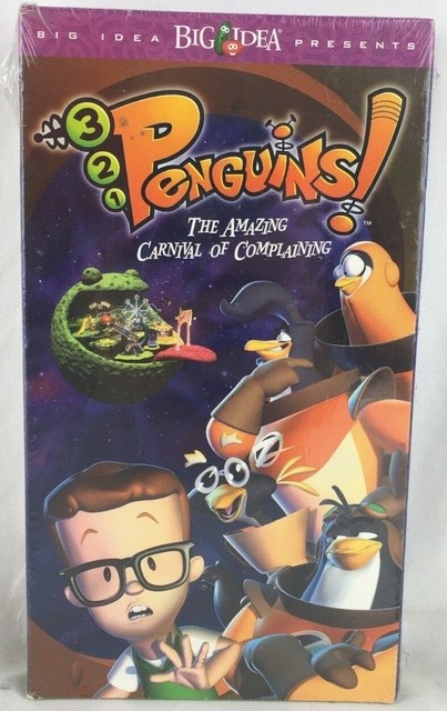 3-2-1 Penguins - The Amazing Carnival of Complaining (VHS, 2001) for ...