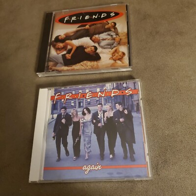 Friends And Friends Again Music From Show Cds Jennifer Aniston Free Ship U.s.