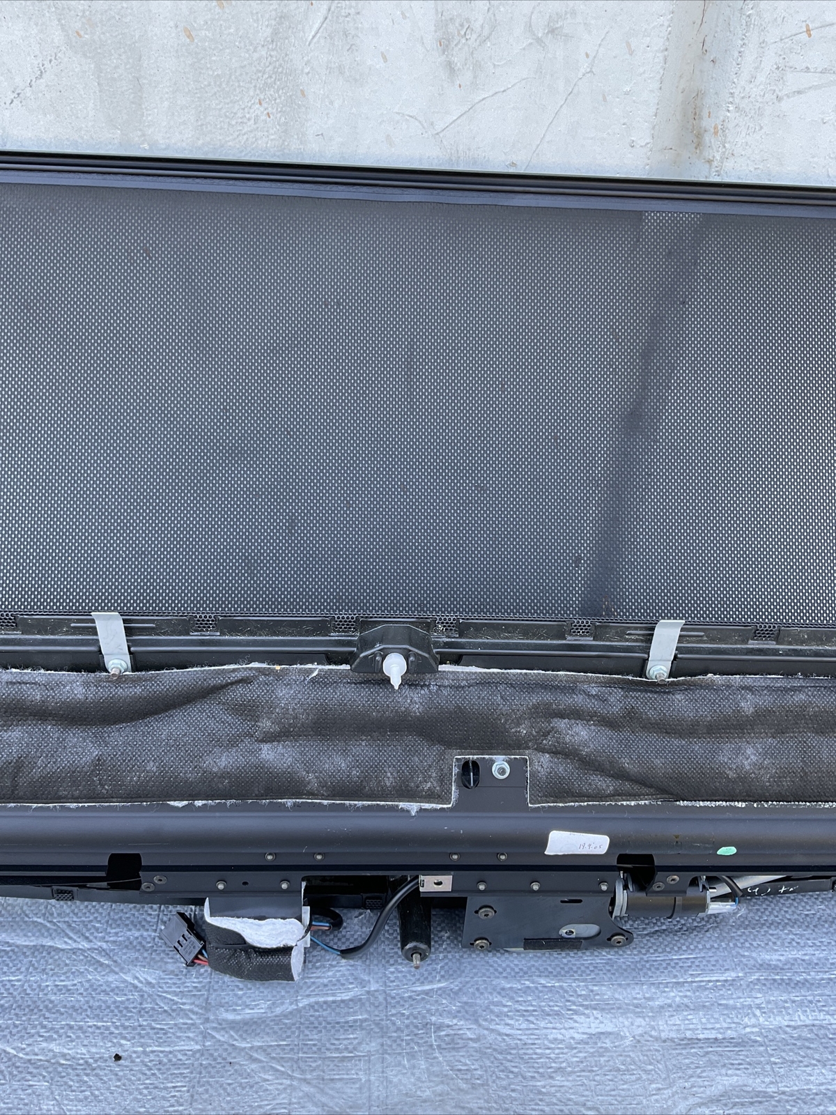 Bentley Continental Flying Spur Rear Door Sun Blind Shade 06-12 Saloon 4/5dr 6.0