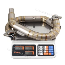 For Moto Guzzi V85 TT 2019 2020 2021 Exhaust Pipe Modified Front Link Tube Slip