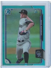 Mike Nikorak 2015 Bowman Draft #31 Chrome Colorado Rockies