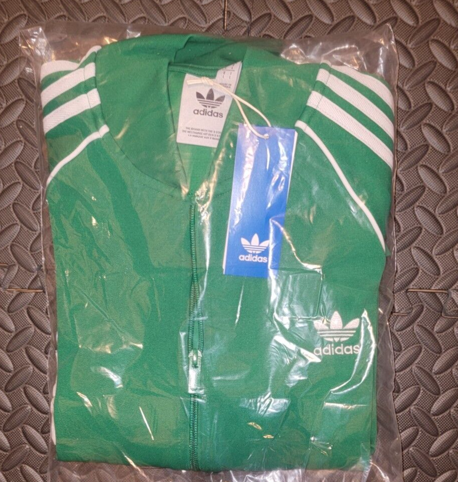 NEW MENS ADIDAS ORIGINALS SUPERSTAR TREFOIL TRACK JACKET ~SIZE