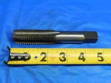 CWS 7/8 9 HSS PLUG TAP 4 STRAIGHT FLUTE .875 MADE IN USA CW3344 8337