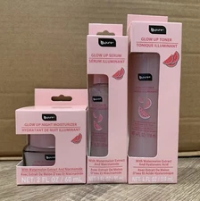 B•Pure Glow Up Toner, Serum and Night Moisturizer Watermelon Set. FREE SHIPPING