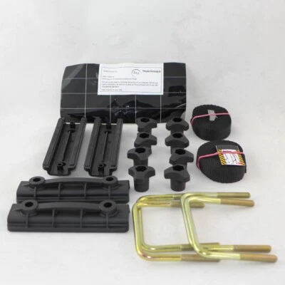 Thule 90Mm U-Bügel Kit De Montage M8 90X75 Pour Coffres De Toit + Sangles 10742 - Photo 1/3