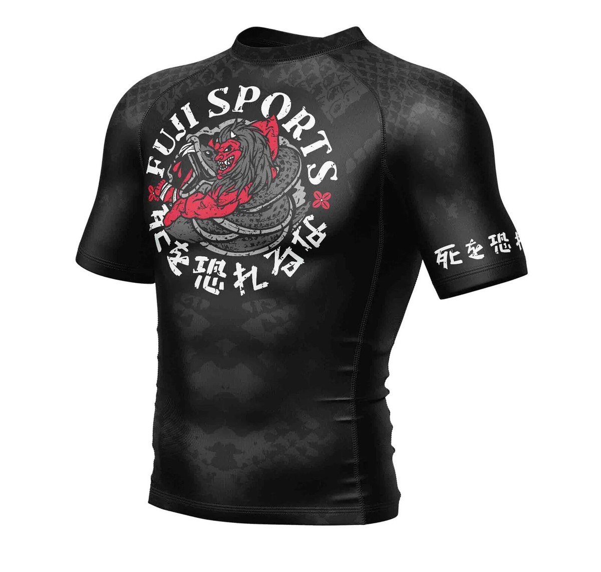 Fuji Oni vs Anaconda MMA BJJ Jiu Jitsu ShortSleeve SS Rashguard