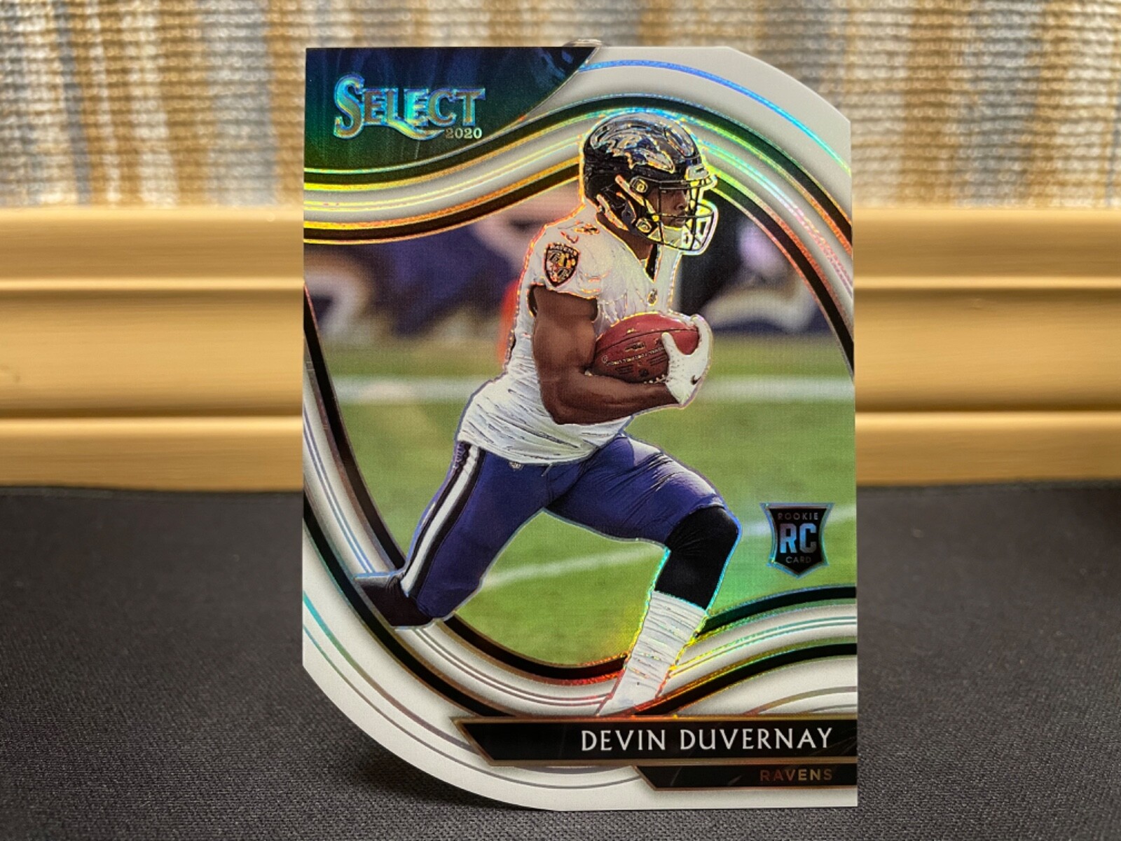 2020 Select DEVIN DUVERNAY Field Level White Die-Cut Prizm Rookie #377 RC Ravens