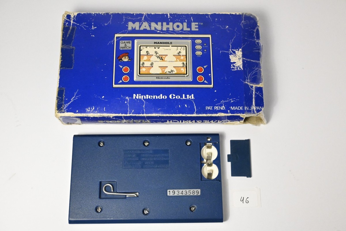Vintage Boxed Nintendo Game And Watch Manhole Game 1983 | eBay