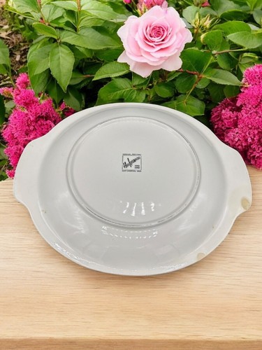 The Harkerware Pottery Round Platter with Handles - Picture 3 of 11