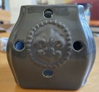 Waxfree Fragrance Warmer -Westinghouse Flickering LED Gray Ceramic Vanilla w/Box — photo 3