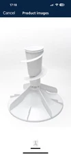 Whirlpool 22004042 Agitator Assembly, White