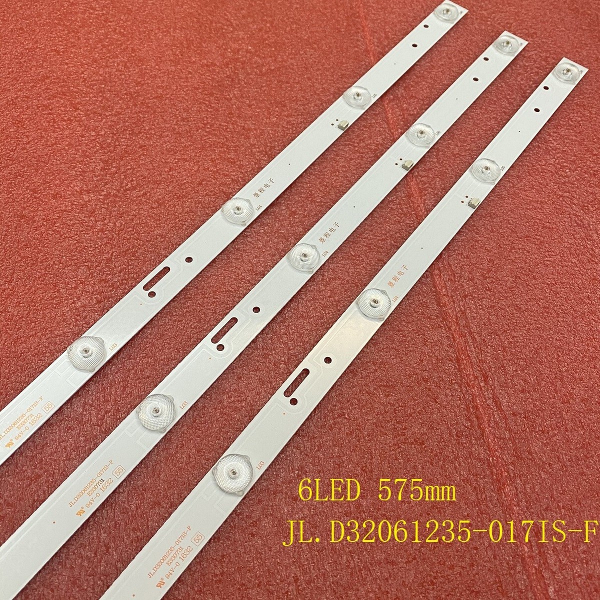 LED strip(3)FOR TCL LE32D99 RH43-D3202X-06A-JF JL.D32061235-017IS