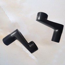 Black Oil Rubbed Bronze Claw Foot Bathtub Faucet Adjustable Swing Arms fba180