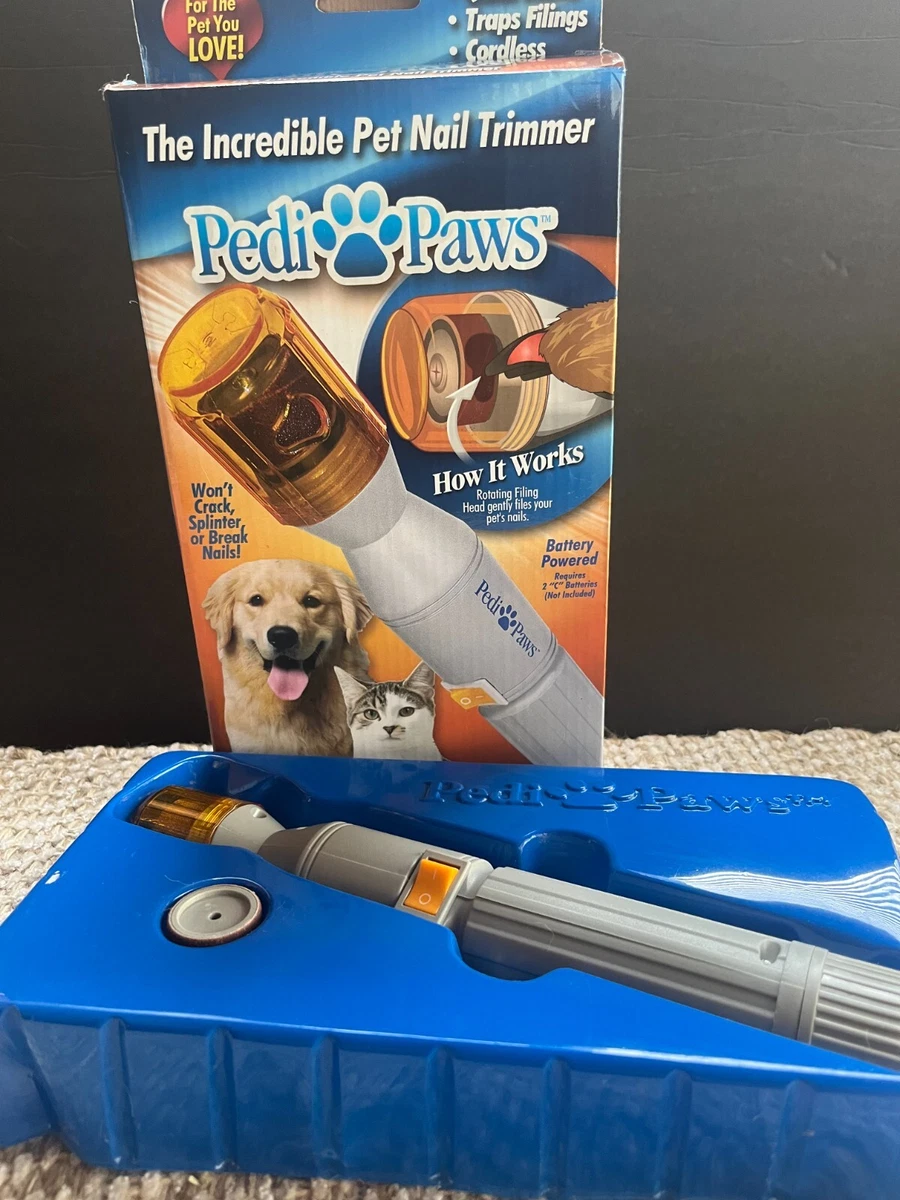 PediPaws Battery Powered Nail Trimmer for Pets USED ONCE eBay