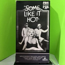 Marilyn Monroe Beta Betamax CBS Fox Some Like It Hot 1984