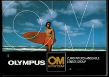 Olympus OM System Broschüre über das gesamte Objektivangebot für OM-Kameras