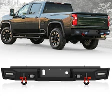 Off-Road Step Rear Bumper For 2015-2019 Chevy Silverado/GMC Sierra 2500 3500 HD